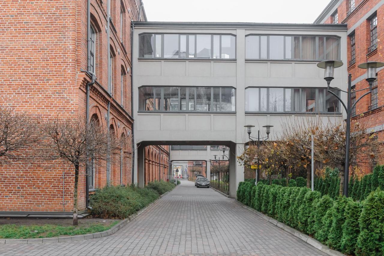 Nice Two-Level Loft In Tobaco Park Łódź Exterior foto