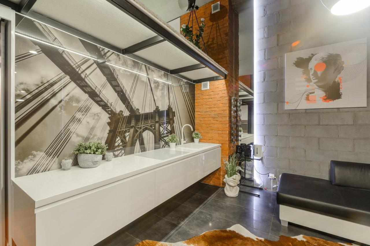 Nice Two-Level Loft In Tobaco Park Łódź Exterior foto