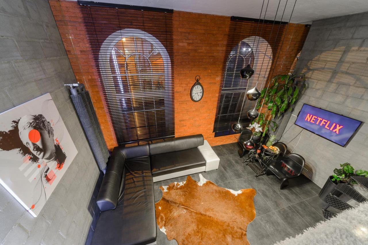 Nice Two-Level Loft In Tobaco Park Łódź Exterior foto